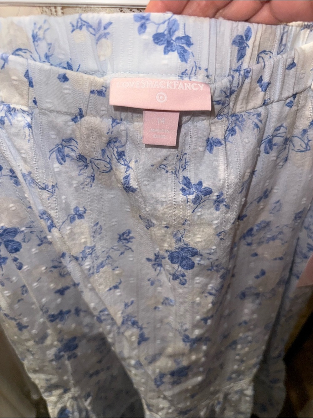Loveshackfancy isla everblooming rosettes tiered maxi skirt - Picture 5 of 6